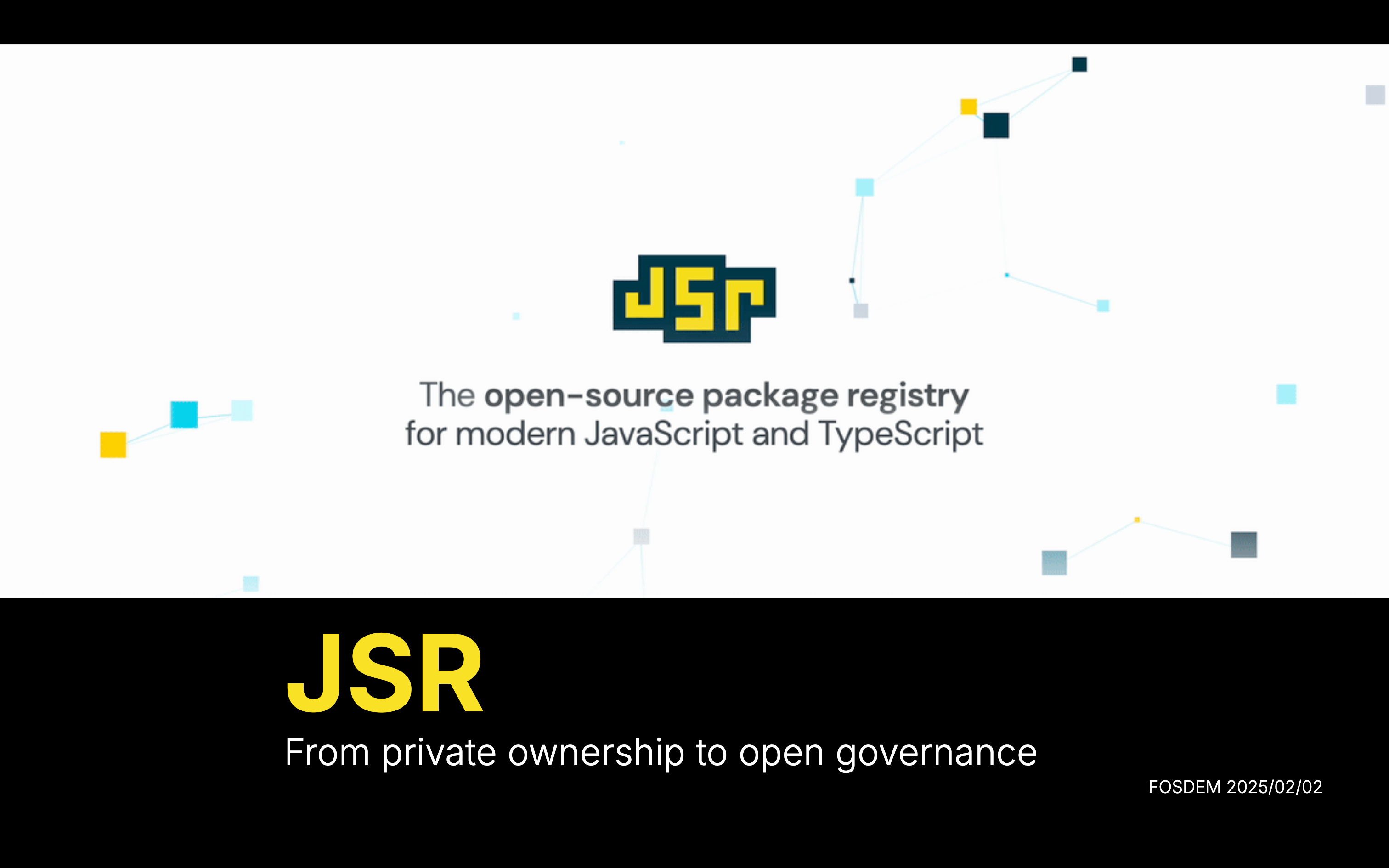 JSR: from private ownership to open governance